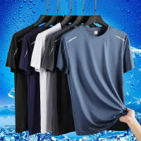 Camiseta Deportiva De Hombre Verano Transpirable Secado Rápido Manga Corta Malla Elástica Cómoda Para Exterior - details 6