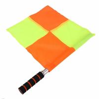 Set De 2 Banderas De Entrenamiento De Fútbol Deluxe Para Arbitros Equipos De Rugby Y Hockey Deportes Material Impermeable Tamaño 40x49cm/44x46cm - details 6