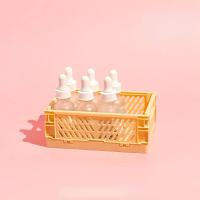 Caja De Almacenamiento Plegable De Plástico Caja De Bolsas De Tela Caja De Muebles Para Joyería Maquillaje Juguetes Organizador Portátil - details 7