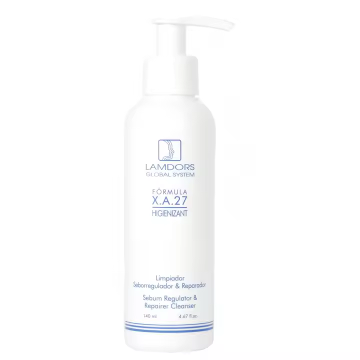 X.A.27 HIGIENIZANTE LIMPIADOR SEBOREGULADOR Y REPARADOR 140ML LAMDORS - 1