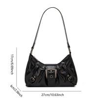 Nueva Bandolera Punk Y2K Motocicleta Retro Para Comunicación Estilo Francés De Alta Gama Bolso De Mano Para Compras De Mujer - details 4