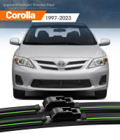 2pcs LimpiaParabrisas Anteojos Delanteros Para Toyota Corolla 1997-2023 Accesorios De Ventana Intelligent Boneless Wiper De Goma Natural - details 0