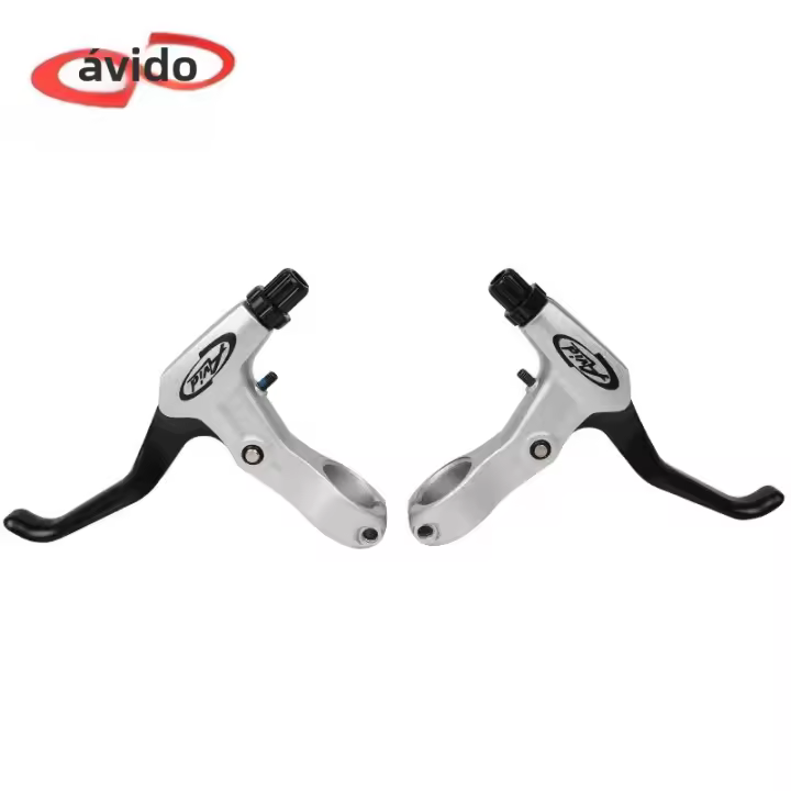 Manillar De Freno De Bicicleta 3 Dedos Aleación De Aluminio Para V-brake Y Frenos De Disco Sram Para Carretera Y Montaña - 1