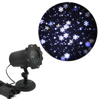 Lámpara LED De Patrón De Copo De Nieve Con Control Remoto Para Jardín Exterior Decoración De Navidad Y Escenario Luz Proyección Moderna IP65 Incluye Bombillas - details 11