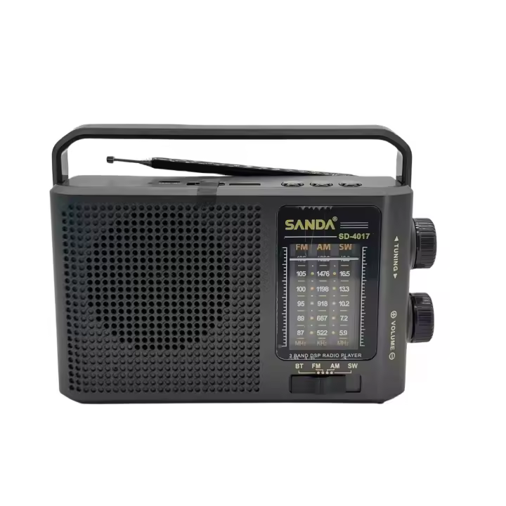 SANDA RADIO PORTATIL DE BANDA 3 AM/FM/SW RADIO COMPACTO - 1