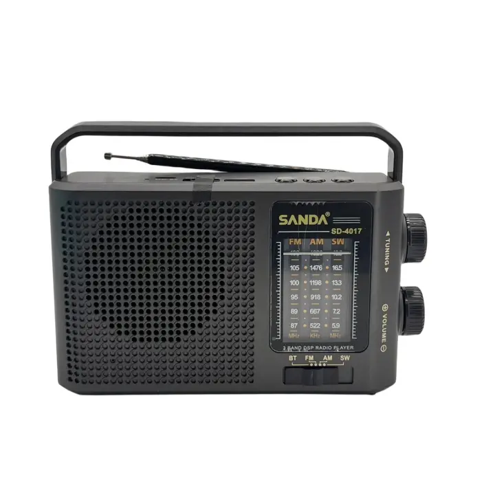 SANDA RADIO PORTATIL DE BANDA 3 AM/FM/SW RADIO COMPACTO - 1