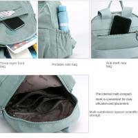 Mochila Pequeña Para Mujer Casual Gran Capacidad Bolso De Hombro Versátil Ligero Mini Rucksack Impermeable Resistente Al Desgaste Para Viaje - details 6