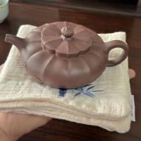 Toalla De Té De Algodón Gruesa Con Adhesivo Doble Capa Alta Calidad Paño De Limpieza Para Tetera Y Mesa De Té - details 5