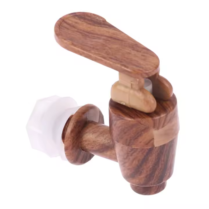 Barrel Retro De Madera Para Whiskey Y Vino Tinto De 1.5L/3L Gran Capacidad De Almacenamiento Con Grifo Accesorios Para Fabricación De Vino - 1