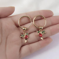 Pendientes Colgantes De Mariposa Azul Para Mujer Joyería Vintage Aesthetic Elegante Y Moderna Forma De Animal Hummingbird - details 8