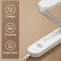Lámpara De Mesa LED Plegable Protección Ocular 3 Niveles De Encendido Iluminación De Mesa Luz Nocturna Para Cama Y Dormitorio Recargable Moderna - details 11