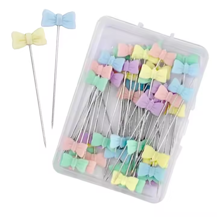 100pcs Agujas De Costura Para Vestidos Y Bordado Herramienta De Parches De Bordado Marcador De Agujas Para Posicionamiento De Costura Accesorios De Costura - 1
