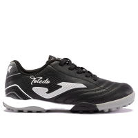 Zapatillas fútbol Joma Toledo Jr 2401 Negro Blanco Turf - details 0
