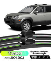 LimpiaFrente LimpiaFrente Wiper Blades Para Hyundai Tucson 2004-2023 Pares De LimpiaFrente Antiniebla De Bonyless Intelligent Natural Rubber Adecuado Para Todos Los Años De Tu Coche - details 0