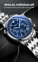 Reloj De Pulsera De Moda Para Hombre CHENXI 928 Con Cuarzo Multifuncional Luminoso Resistente Al Agua Correa De Acero Inoxidable Calendario Estilo De Negocios - details 0