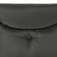 Columbio con Mesa de café, Columbio de Jardín de 3 plazas con Toldo ajustable, Banco de columpio Carga hasta 300 kg, Jardín, Patio, 271X125x177 cm, Negro - details 2