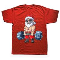 Camiseta De Navidad Divertida Con Santa Pesca Cuerda De Navidad Camiseta De Algodón Estilo Callejero Para Hombres Camiseta De Cumpleaños - details 4