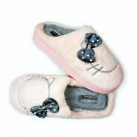 ZAPATILLAS DE CASA PARA INVIERNO CON PELO,ZAPATILLAS DE MUJER,Zapatillas de invierno con pelo,4 COLORES,rosa,gris,ANTIDESLIZANTES,CM, FESPU - details 5