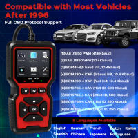 Herramienta De Diagnóstico OBD2 Lector De Códigos Del Motor Con Reset Smog Check Borrado De Códigos Datos En Tiempo Real - details 5