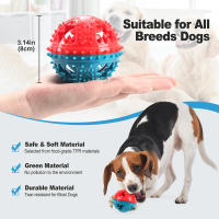Juguetes Para Masticar Para Perros Bola De Sonido Al Masticar Con Alimentos Anti Mordedor Juguetes Interactivos Para Limpieza De Dientes De Mascotas - details 10