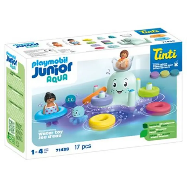 Playmobil junior tinti: pulpo de colores - 1