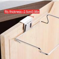 Soporte De Saco De Basura De Acero Inoxidable Organizador De Bolsas De Supermercado Y Toallas Para Cocina Y Armarios - details 2