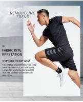 Camiseta Deportiva Para Hombres Verano Delgada Absorbente De Sudor Media Manga Rápida De Secado Seda De Hielo Camiseta Corta Para Correr Y Fitness - details 3