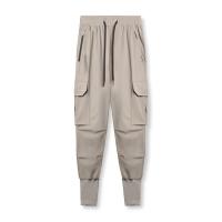 Nuevos Pantalones De Cargo Para Hombre 2024 Multi-Bolsillos Estilo Safari Fitness Y Deporte Pantalones Casuales De Cintura Media - details 49