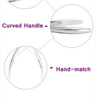Tijeras De Cutícula De Acero Inoxidable Para Pelar Pies Y Manicura Herramienta De Cortador De Piel Muerta Para Uñas - details 7