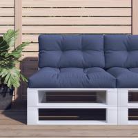 vidaXL Cojín para sofá de palets tela 120x40x12 cm en color Gris/Beige/Negro y más | acolchados duraderos para sofás de jardín terraza exterior - details 10