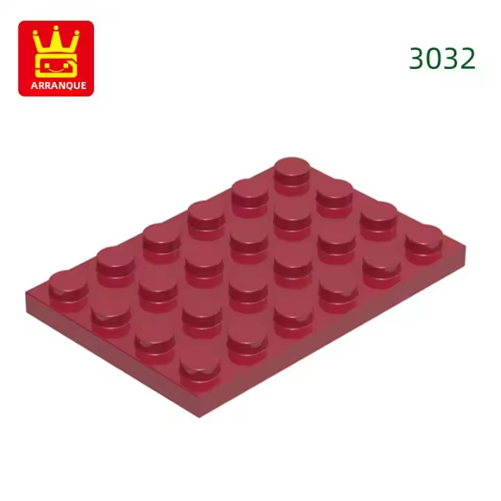 Wange 31Pcs Lote 3032 4x6 Placa Básica De Bloques De Construcción Moc Piezas Compatible Con Bloques Educativos Juguetes Para Niños Regalo Caja - 1