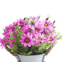 Maceta De Flores Artificiales Estilo Vintage Para Decoración De Oficina Y Hogar Rosa Roja Flor Artificial Potted Plant - details 19
