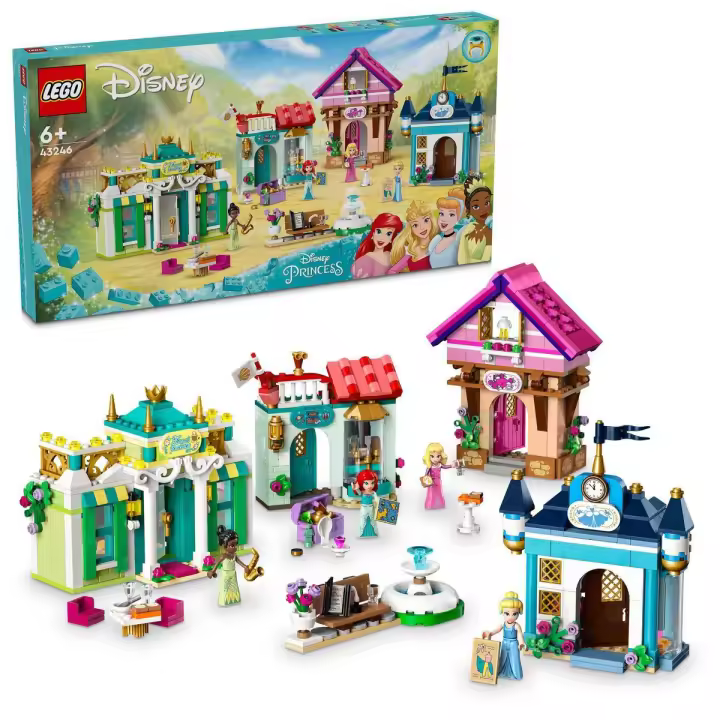 LEGO® | Disney Princess Aventura en el Mercado de las Princesas Disney con un mapa 43246 - 1