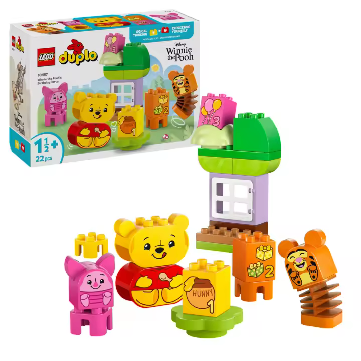 Fiesta de Cumpleaños de Winnie de Pooh - LEGO DUPLO (10457) - ¡Celebra con el set de construcción! - 1