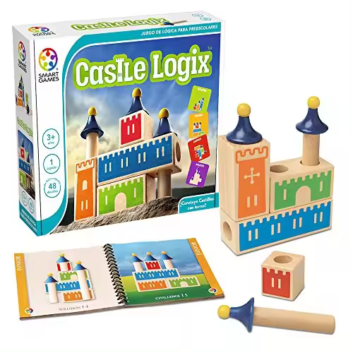Castle logix | Juguetes Niños | Puzzle Madera | Juegos Educativos - 1