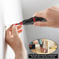 Soporte Magnético Para Destornillador Con Extensión Y Cambio Rápido 1/4 Pulgada Rosca Hexagonal Soporte Para Punta De Destornillador Sin Mango - details 2