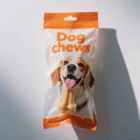 SOY-8045 Pressed Dog Bones 10CM 3 Pack Natural Rawhide Chews for Teeth Cleaning and Healthy Dogs - details 4