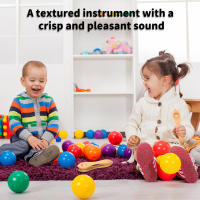 Cuchara Musical De Madera Instrumento De Percusión Folclórica Tradicional Regalo Para Adultos Y Niños Tamaño 212*45*40mm - details 5