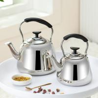 Hervidor De Agua De Acero Inoxidable Con Silbato Gran Capacidad Calentamiento Rápido Base Para Fogón Y Cocreador Inducción - details 0