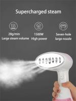Nueva Hierba De Vapor Para Ropa 1500W Portátil Limpiador De Vapor 300ML Eléctrico Para El Hogar Eliminación De Pulgas Colgante Mano - details 1