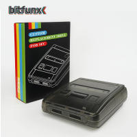 Bitfunx Caja De Repuesto Transparente Para Super Famicom Consola De Juegos Compatible Con Nintendo Super NES Casco De Consola De Videojuegos - details 9
