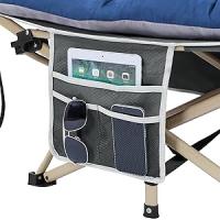 Cama de Campamento Plegable con Colchón de 150 kg, Carga de Cama de Camping con Bolsa de Transporte Marco de Metal - details 1