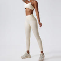 Sudadera Deportiva Para Mujer De Terciopelo Suave Alta Elasticidad Y Secado Rápido Cross Back Yoga Running Fitness Workout - details 18