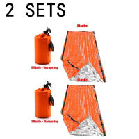 Bolsa De Dormir Aislada Portátil Impermeable Para Supervivencia Emergencia Camping Equipamiento De Rescate Térmico Mylar Kit De Primeros Auxilios - details 7