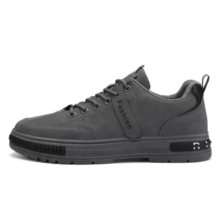 Zapatos Casuales Para Hombre Transpirables Mocasines De Cuero Low Top Moda Trabajo Formal Para Oficina Y Caminar - 1