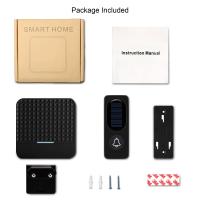 Campana De Puerta Solar Con Luz Y Carga Por Luz Solar Inalámbrica Para Exteriores IP65 Impermeable Bajo Consumo De Energía 300M - details 10