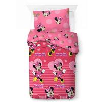 Funda Nórdica Reversible Mickey & Minnie Licencia Oficial - 2 Piezas para Cama de 90 y 105 - Algodón y Poliéster - Estilo Moderno con Tema de Cartoon - Incluye Funda de Almohada - Lavable en Lavadora - details 2