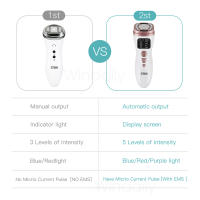 Mini Dispositivo Hifu 2024 Para Levantamiento Facial EMS Masajeador De Rostro Microcorriente Herramientas De Cuidado De La Piel Antiarrugas Y Rejuvenecimiento - details 9