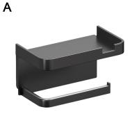 Soporte De Papel Toalla De Baño Montado En La Pared Antirrosa Plástico Grueso Almacenamiento Estante Para Cocina Y Baño - details 4