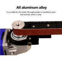 Mini Máquina De Lijado De Cinta Angular Modificada Herramienta Multifuncional Para Carpintería Y DIY Fijación En Engranaje De Tratamiento De Material - details 4